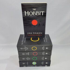JRR Tolkien The Lord of the Rings Silmarillion & Tales Softcover 6 Book Set